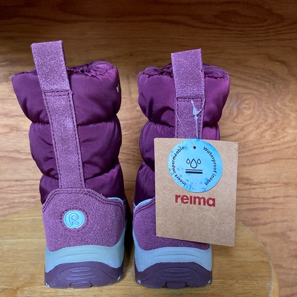 BRAND NEW!! Reimatec waterproof winter boots for kids. With a wool-mix lining - Picture 3 of 8